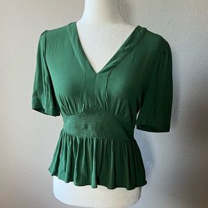 peplum blouse